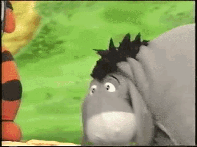 The Book Of Pooh Eeyore GIF - The Book Of Pooh Eeyore Exercise GIFs