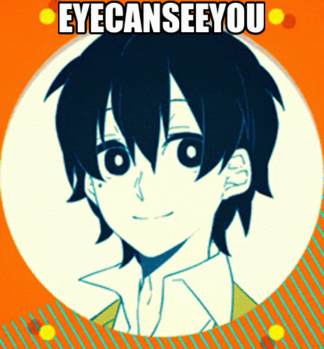 a picture of a boy with the words eyecanseeyou on the bottom