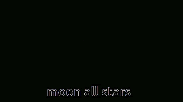 a cartoon of mario with the words moon all stars written below him