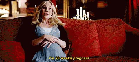 Caroline Forbes Tvd GIF - Caroline Forbes Tvd Pregnant GIFs