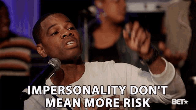 Impersonality Dont Mean More Risk Aloof GIF - Impersonality Dont Mean More Risk Aloof Distant GIFs