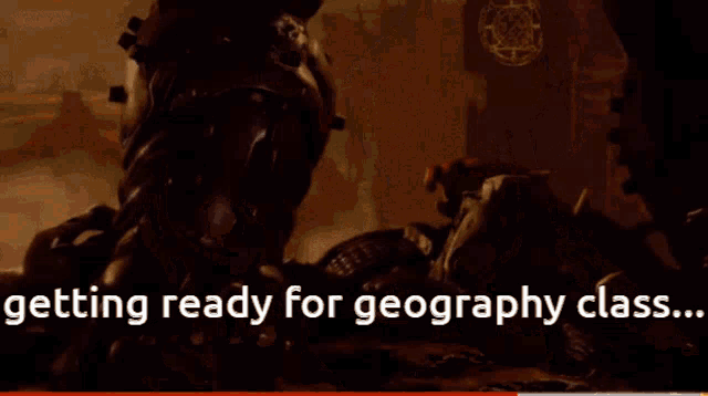 Getting Ready For Geography Class GIF - Getting Ready For Geography Class Geography Class GIFs