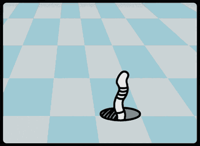 a poster that says ' is a miracle ' with a drawing of a foot sticking out of a hole