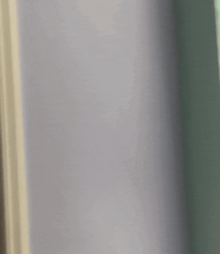 a blurred image of a person standing in front of a door
