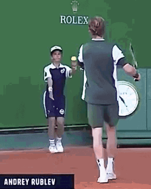 Andrey Rublev Tennis Ball GIF - Andrey Rublev Tennis Ball Dropped GIFs