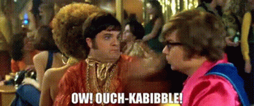 Ouch Austin Powers GIF - Ouch Austin Powers Slapped GIFs