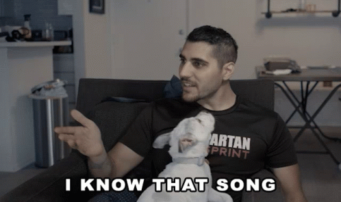 I Know That Song Rudy Ayoub GIF - I Know That Song Rudy Ayoub Thats My Song GIFs