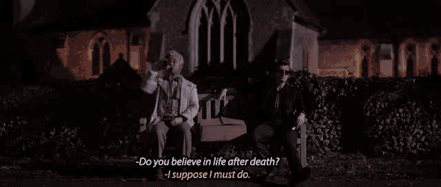 Good Omens Delivery GIF - Good Omens Delivery Death GIFs