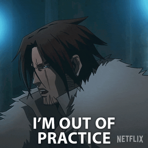 Im Out Of Practice Trevor Belmont GIF - Im Out Of Practice Trevor Belmont Richard Armitage GIFs