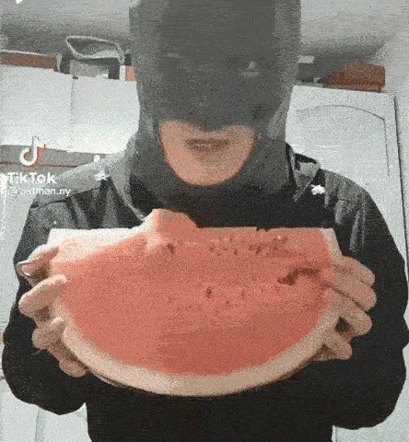 Batman Watermelon GIF - Batman Watermelon Fortnite GIFs