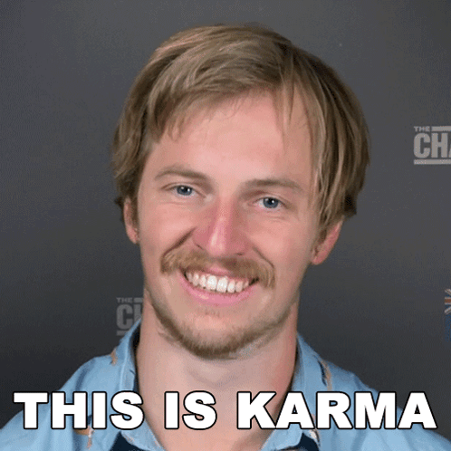 This Is Karma Troy Cullen GIF - This Is Karma Troy Cullen The Challenge World Championship GIFs