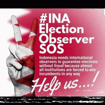 Inaelectionobserversos In Acalling4int Election Observers GIF - Inaelectionobserversos In Acalling4int Election Observers Indonesia GIFs