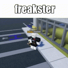 a picture of a person in a video game with the words freakster above them