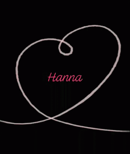 Hanna Name GIF - Hanna Name I Love You Very Much GIFs