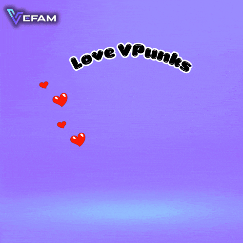 a cartoon of a person giving a thumbs up with the words love vpunks above them