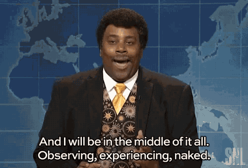 And I Will Be In The Middle Of It All Middle Man GIF - And I Will Be In The Middle Of It All Middle Man Kenan Thompson GIFs