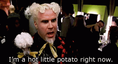 I'M A Hot Little Potato Right Now. GIF - Will Ferrell Zoolander GIFs