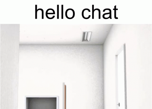 Hello Chat GIF