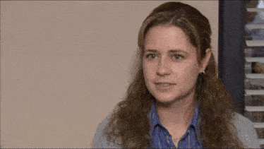 The Office Pam GIF - The Office Pam Stress GIFs