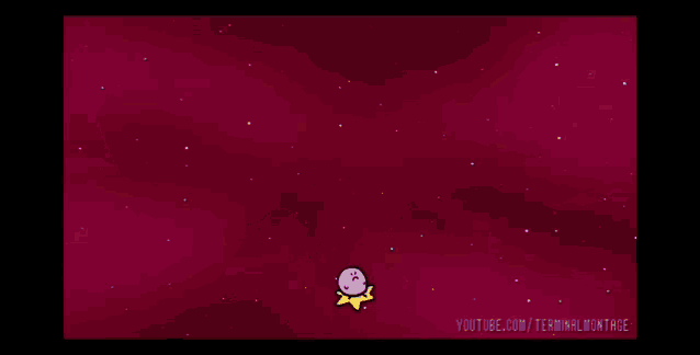a cartoon drawing of a monster with a youtube.com link