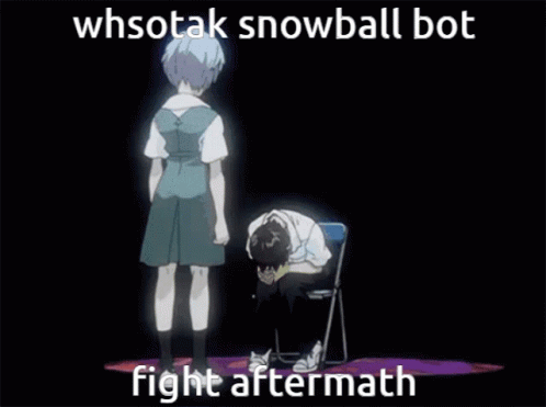 Whsotak Shinji GIF - Whsotak Shinji Snowball GIFs