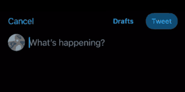 a cancel no replacements found message on twitter