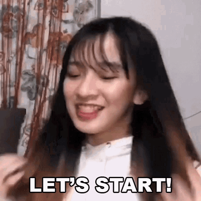 Lets Start Maria Faye Vargas GIF