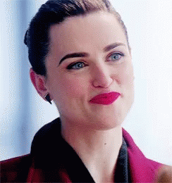 Lena Luthor Listening GIF - Lena Luthor Listening Oh Really GIFs