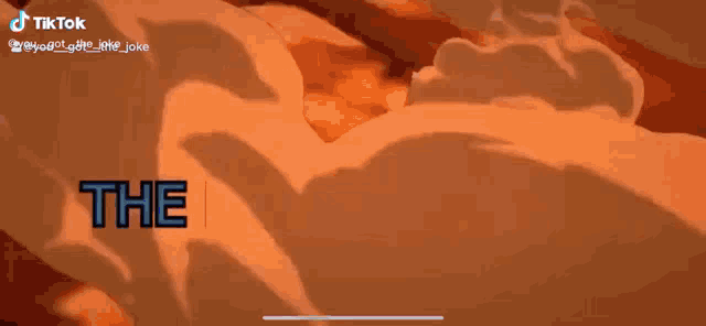 a screenshot of a tiktok video with the post written on it