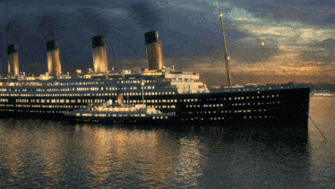 Titanic Titanic Movie GIF - Titanic Titanic Movie Titanic Night GIFs