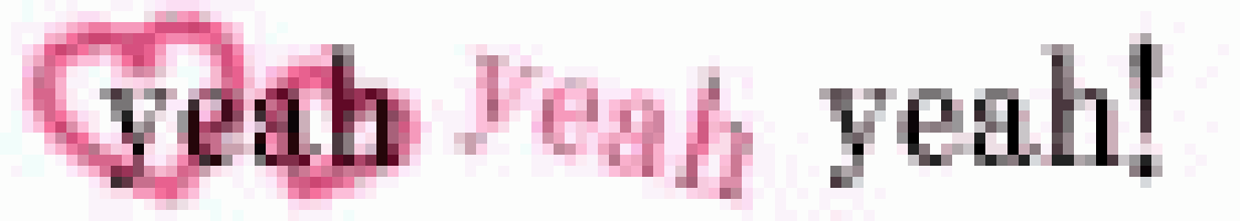 a blurred image of yeah yeah yeah