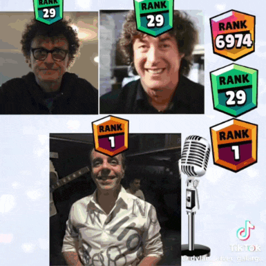 a picture of a man with a badge that says rank 1