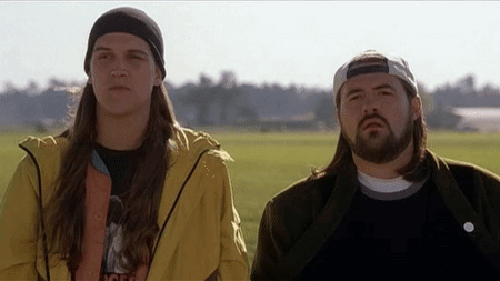 Jay And Silent Bob Wait GIF - Jay And Silent Bob Wait Wait What GIFs