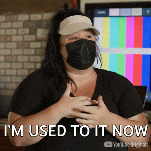 Im Used To It Now Cara Volchoff GIF - Im Used To It Now Cara Volchoff Shut It Off Asap GIFs