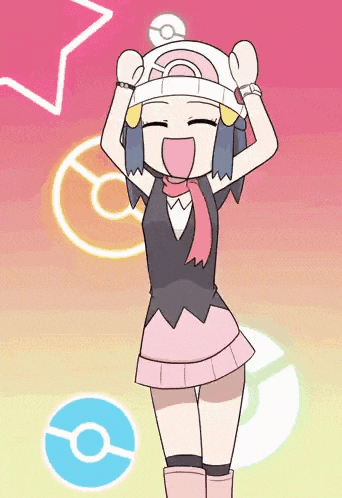 a cartoon drawing of a girl with a hat on