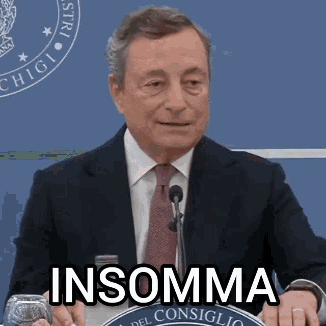 Mario Draghi Come Si Fa GIF - Mario Draghi Come Si Fa GIFs