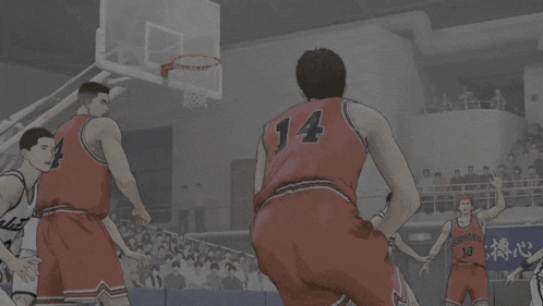 the number 14 is on the back of a basketball player 's jersey