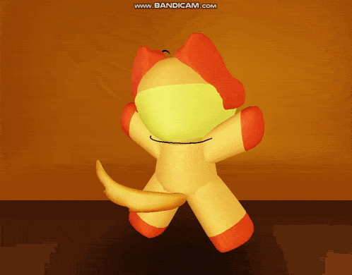 a picture of a stuffed animal with the words www.bandicam.com on the bottom right