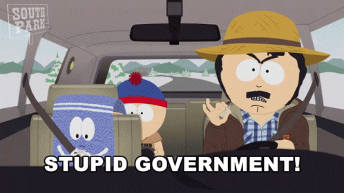 Stupid Government Randy Marsh GIF - Stupid Government Randy Marsh South Park GIFs
