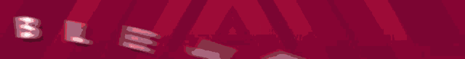 a red background with white text that says bleja bez ideja