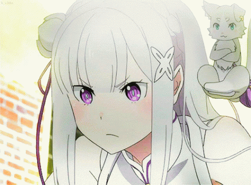 Rezero Emilia GIF - Rezero Emilia GIFs