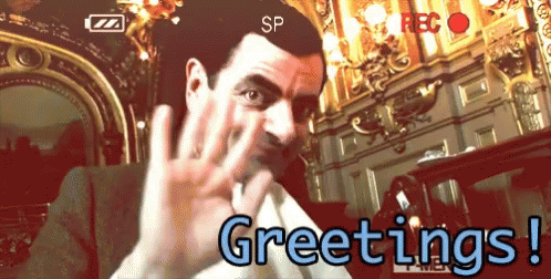 Greetings Mr Bean GIF - Greetings Mr Bean GIFs