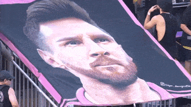 Messi Banner Lionel Messi GIF - Messi Banner Lionel Messi Inter Miami Cf GIFs