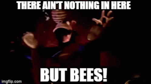 There Aint Nothing In Here But Bees Brer Bear GIF - There Aint Nothing In Here But Bees Brer Bear Splash Mountain GIFs