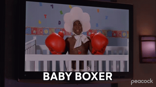Baby Boxer Tracy Jordan GIF - Baby Boxer Tracy Jordan 30rock GIFs