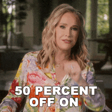 50 Percent Off On Everything Paris In Love GIF - 50 Percent Off On Everything Paris In Love 50 Percent Off On All Items GIFs