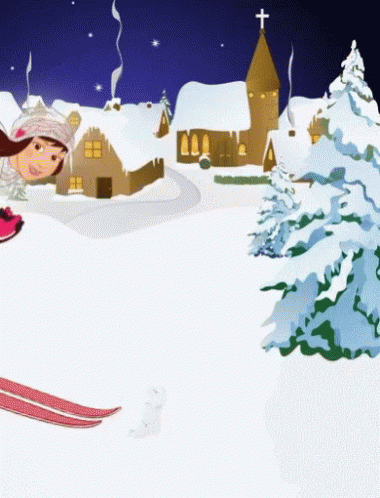 Ski Animated GIF - Ski Animated Girl GIFs