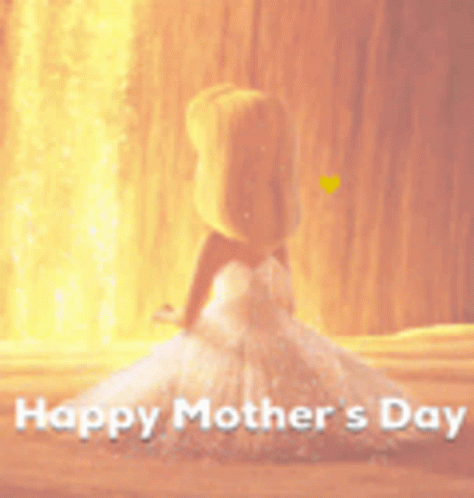 Tinkerbell Happy Mothers Day GIF - Tinkerbell Happy Mothers Day Look Back GIFs