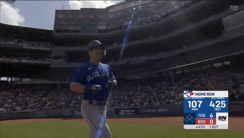 a baseball game is being broadcast on sn