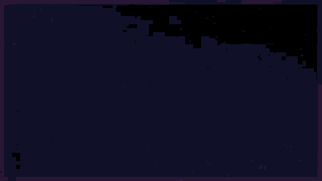 a purple and blue background with a triangle in the middle of it